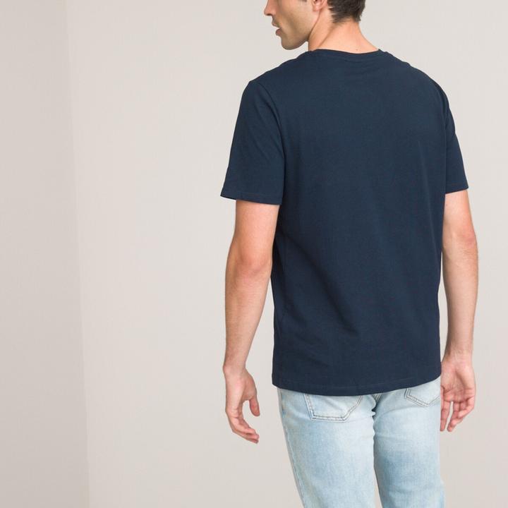 Image du produit La Redoute Collections T-Shirt mit V-Ausschnitt (M)