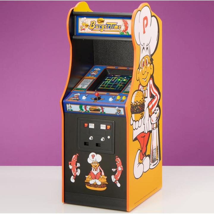 Actual product image Numskull Quarter Scale Arcade Cabinet - Burger Time