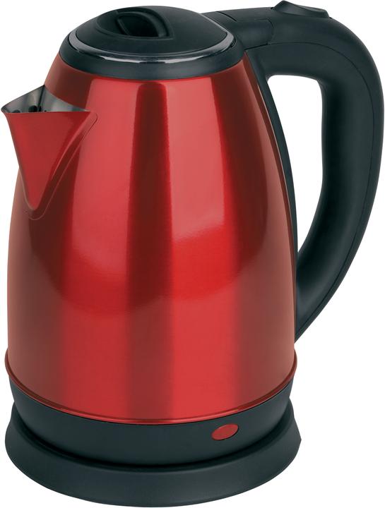 Omega Wasserkocher OEK802 Rot (1.80 l, EU-Stecker)