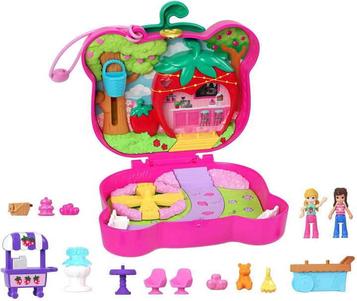Polly Pocket Straw-Beary Patch