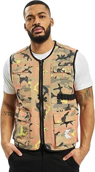 Karl Kani ärmellose jacke camo utility (XS)