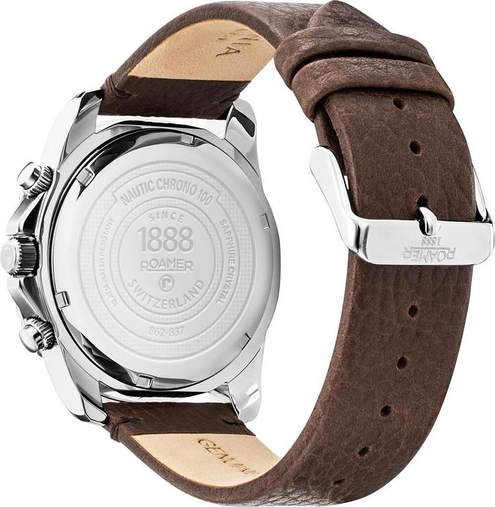 Image du produit Roamer Nautic Chrono 100 - 862837-41-45-02 (Chronographe, 43 mm)