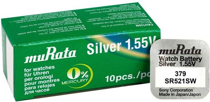 Image du produit Murata Pile bouton (SR63, 16 mAh)