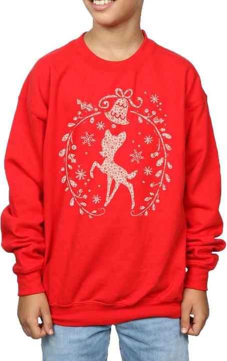 Image du produit Disney - Sweat BAMBI CHRISTMAS WREATH - Garçon (152, 158)
