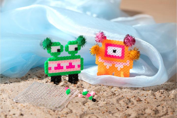 Actual product image Creativ Company Monster collage iron-on bead set
