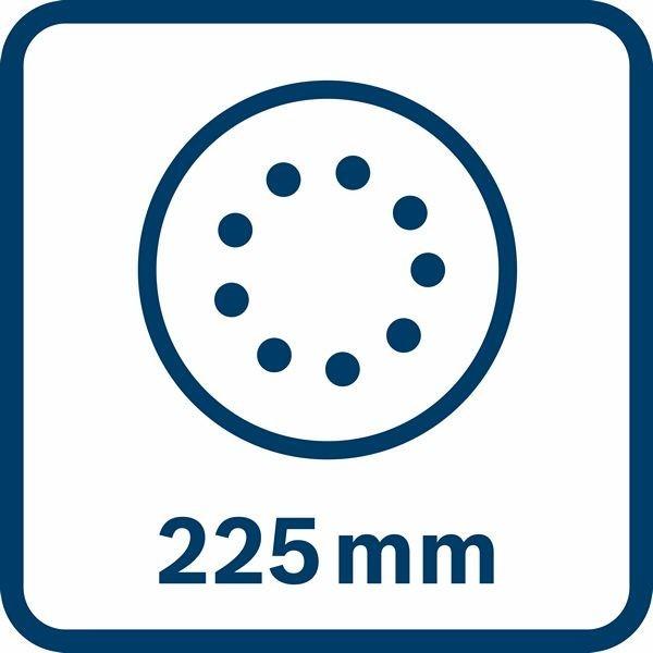 Image du produit Bosch Professional Ponceuse pour cloisons sèches GTR 55-225 Professional (Ponceuse excentrique, 550 W)