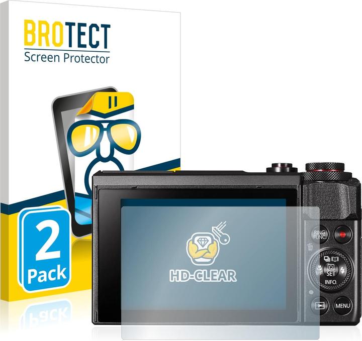 Actual product image BROTECT Screen Protector Clear (Screen protector, PowerShot G7 X Mark II)
