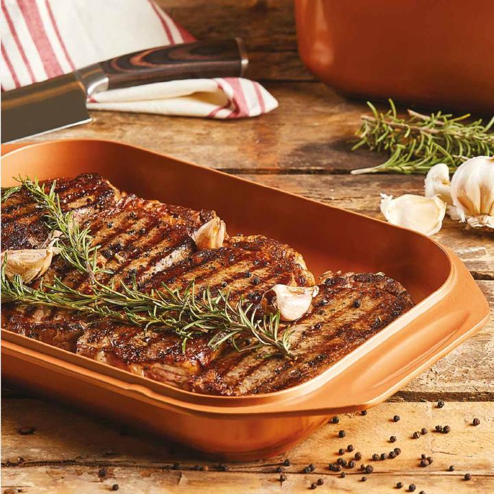 Produktbild Livington Copperline Wonder Cooker (Bräter + Schmortopf, Aluminium)
