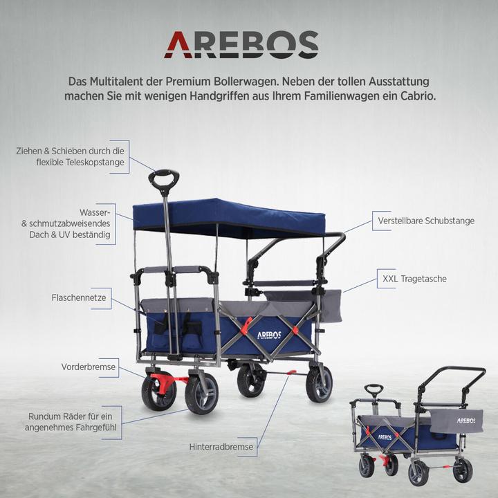 Image du produit Arebos Chariot à bras