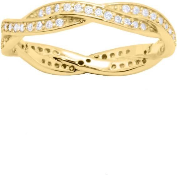 Produktbild Candy Ring Nova, 925 Sterling Silber, vergoldete (56, 925 Silber)