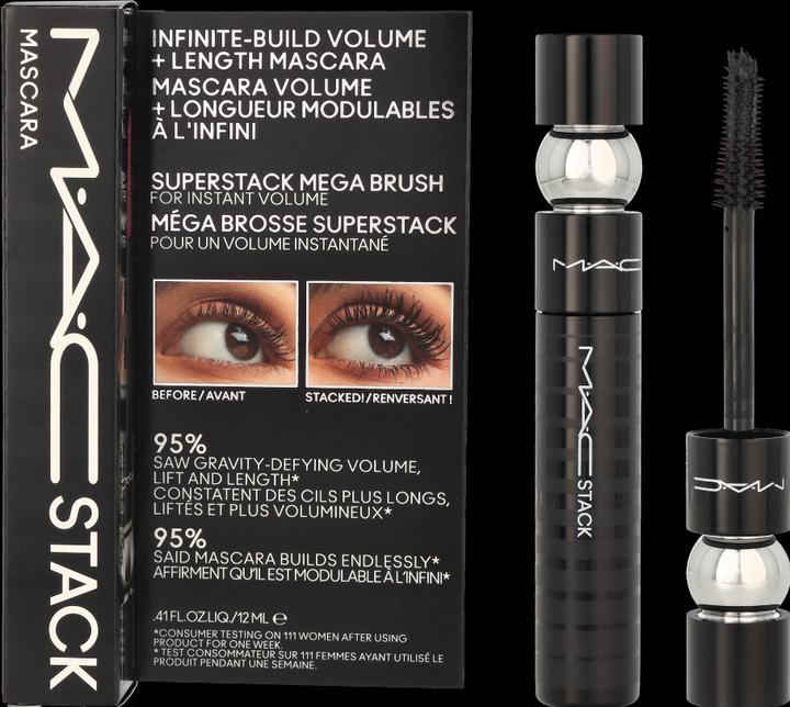 Image du produit MAC Cosmetics MACSTACK Mascara Mega Brush (Noir)