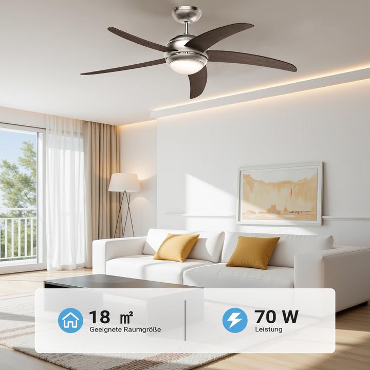 Produktbild Wiltec Deckenventilator (55 dB)