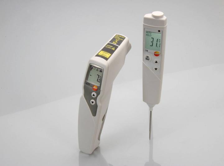 Immagine prodotto Testo 831 Set - Strumento di misurazione della temperatura interna a infrarossi e 106