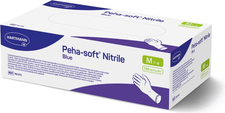 Actual product image Hartmann Peha Soft Nitrile Blue S (S)