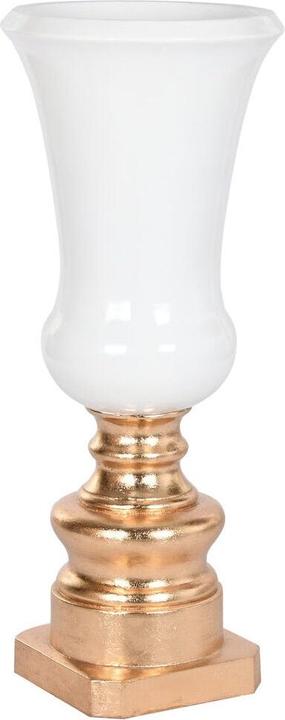 Actual product image Esprit Planter Home White Golden Fibre Modern 40 x 40 x 100 cm (40 cm)