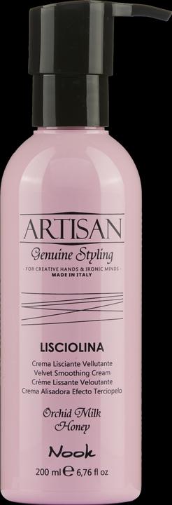Nook Artisan Lisciolina Samtige Glättungscreme 200ml (Haarcreme, 200 ml)