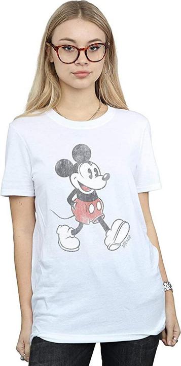 Image du produit Disney Walking Mickey Mouse coton Boyfriend TShirt (XL)