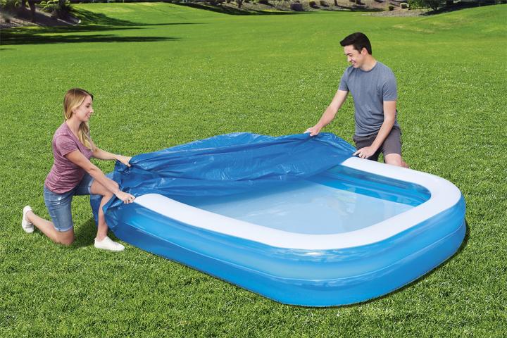 Actual product image Bestway Rectangle Pool Cover for 2.62 m x 1.75 m Inflatable Family Pools