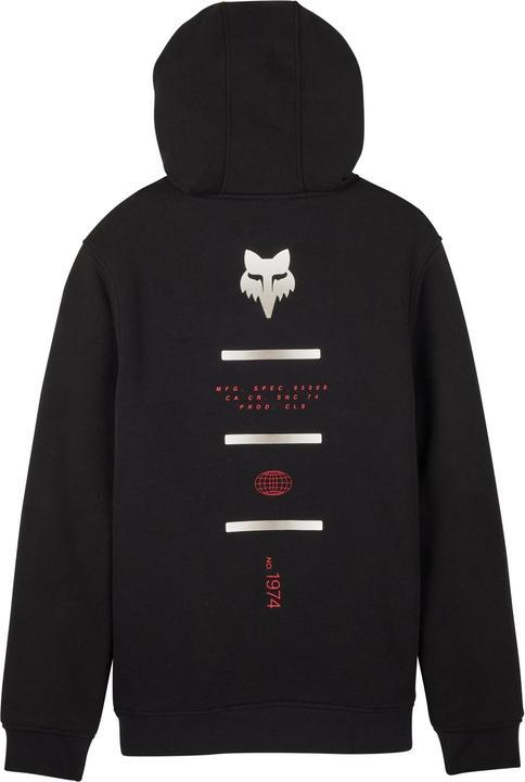 Produktbild Fox Hoody 23 Magnetic Sqch Zip Blk L (L)