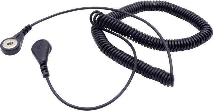 Immagine prodotto Quadrios Cavo di messa a terra ESD 3,60 m Pulsante 4 mm