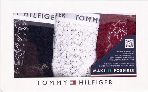 Image du produit Tommy Hilfiger Tangas pour femmes en pack de 3 (XS, Lot de 3)