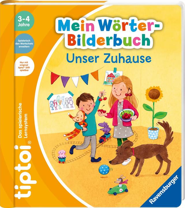 Produktbild tiptoi Mein Wörter-Bilderbuch: Unser Zuhause (Deutsch, Inka Friese, Susanne Gernhäuser, Martina Leykamm, 2022)