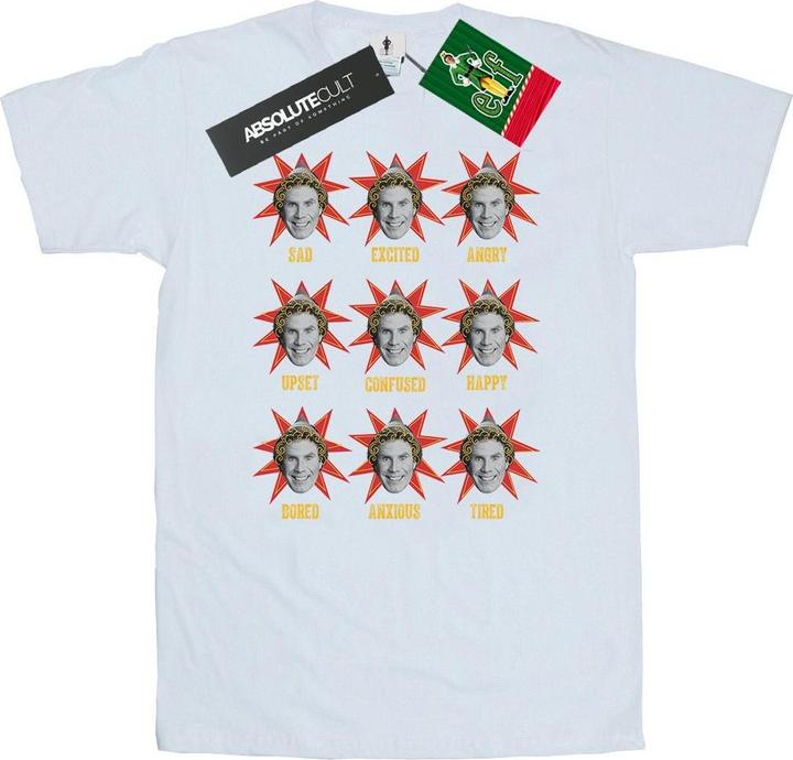 Actual product image Elf Mens Buddy Moods T-Shirt (L)