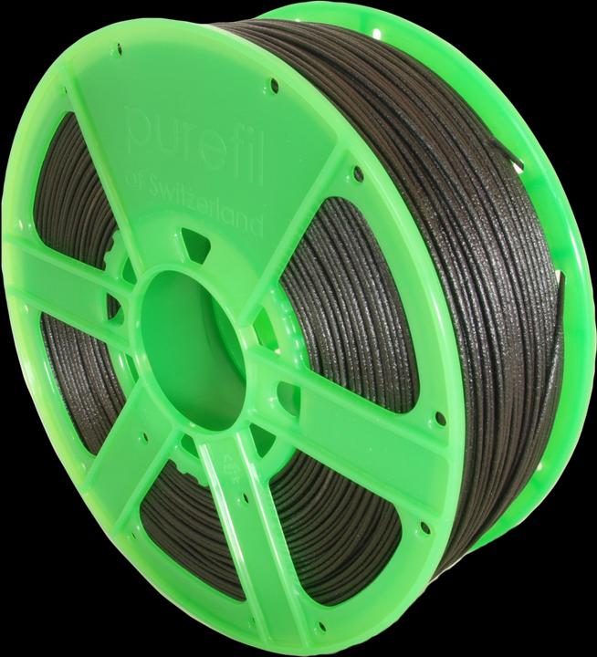 Produktbild Purefil Filament (PC, 1.75 mm, 1000 g, Schwarz)