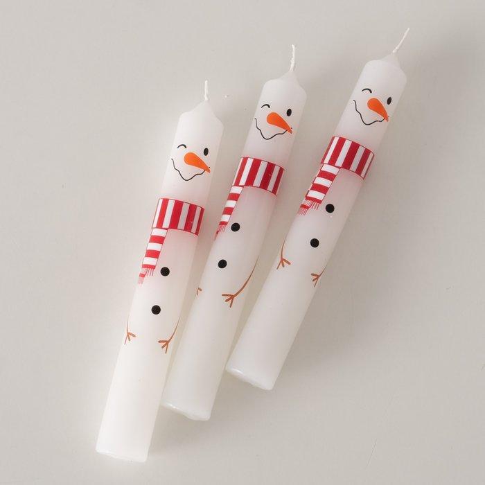 Actual product image Boltze Home Christmas candle Palina 2 pieces, red/white (3 pcs.)