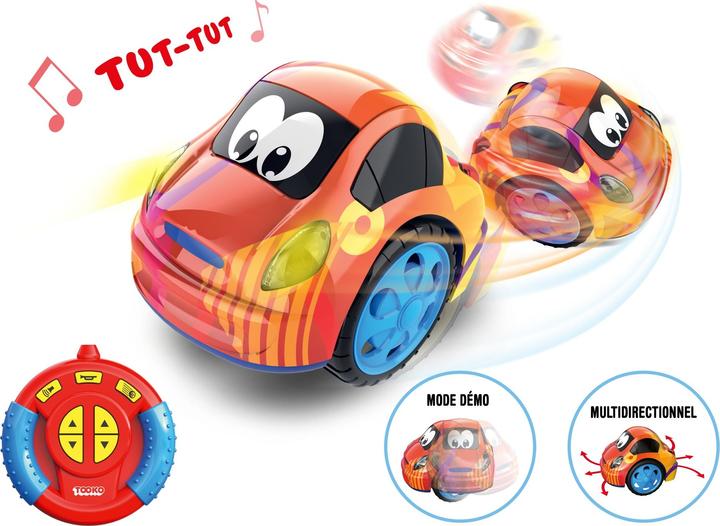 Produktbild Silverlit Tooko My First Spinner Car IR, Soundeffekt, Batt.4xAA /3xAAA exkl., ab 3 Jahren