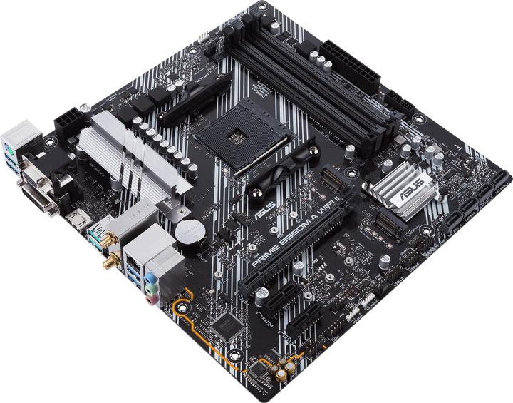 Immagine prodotto ASUS MB PRIME -A WI-FI II AMD, AM4, DDR4, mATX (AM4, AMD B550, mATX)