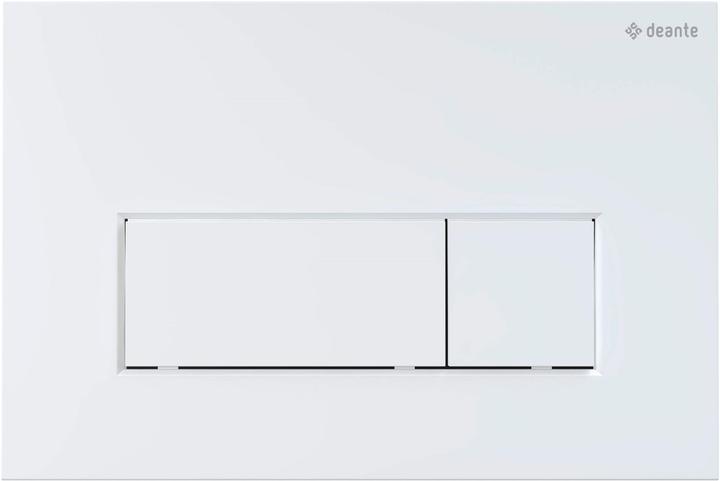 Deante Control Button Slim Wc Bianco Model 1