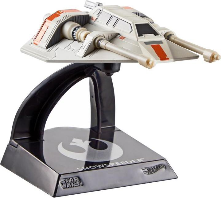 Actual product image Mattel Star Wars Hot Wheels Starships Select DieCast Model Snowspeeder