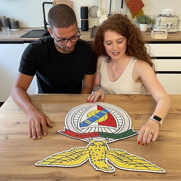 Produktbild Iconic SL Benfica - Logo - Holz Puzzle Grösse S (150 Teile) (150 Teile)