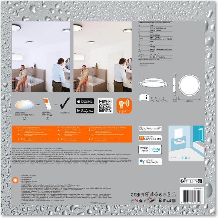 Produktbild Ledvance Smart+ Wifi Orbis Disc (2100 lm)