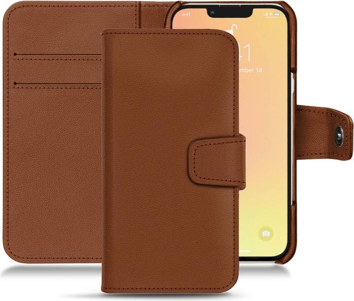 Noreve Lederschutzhülle Wallet (Apple iPhone 13)