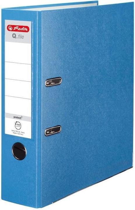 Produktbild Herlitz Ordner A4 8 cm PP Aqua Q-Datei (A4, 80 mm)