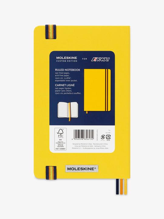 Image du produit Moleskine Albums de photos jaune foncÃ© (A5, À rayures)