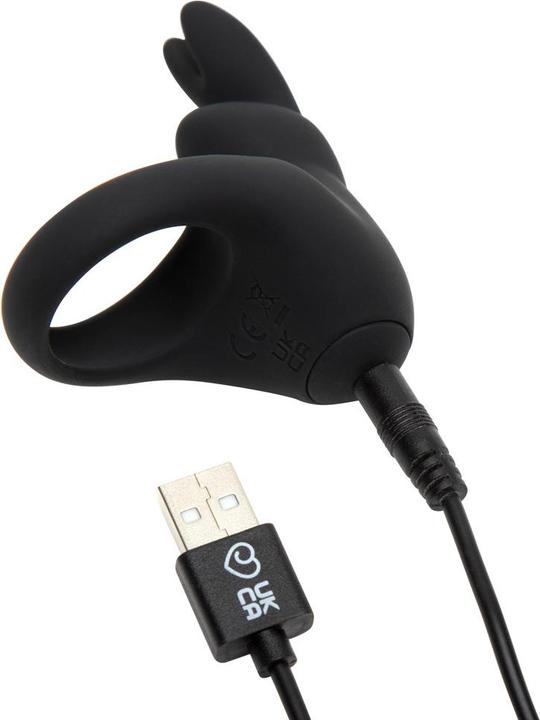 Produktbild Happy Rabbit Cock Ring Black (3 cm)