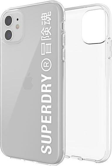 Produktbild Superdry Hülle Clear Case transparent mit Logoaufdruck (Apple iPhone 11)