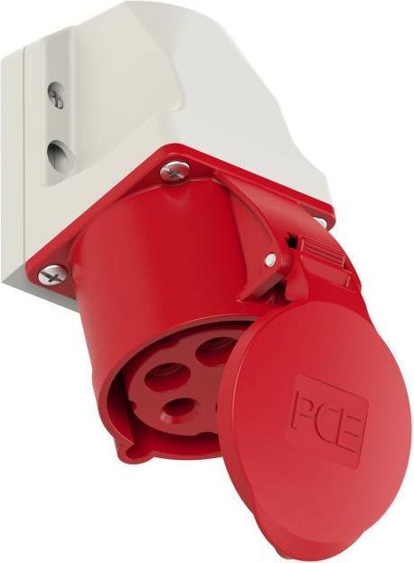 Produktbild PCE 125-6k Wanddose 32A 5p 6h IP44