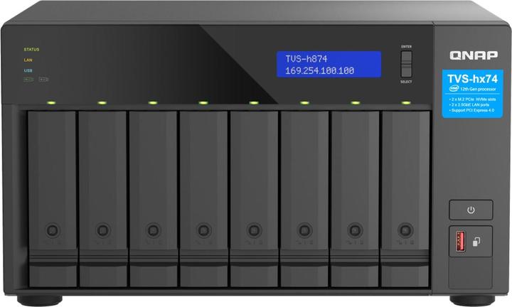 Actual product image QNAP TVS-H874X-I9-64G (0 TB)