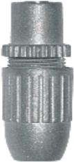 Actual product image Axing IEC plug CKS 5-00 In cast housing, axial (Antenna cable)