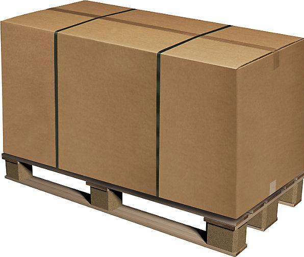 Immagine prodotto kaiserkraft Scatola per pallet, marrone, lungh. x largh. x alt. 1050 x 710 x 590 mm, a onda (1000 l)