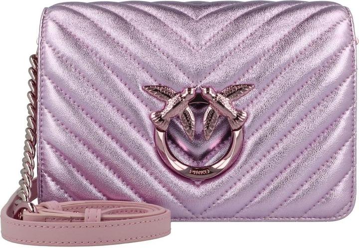 Image du produit Pinko love click mini metall wendentbags damen - lila - maat onesize