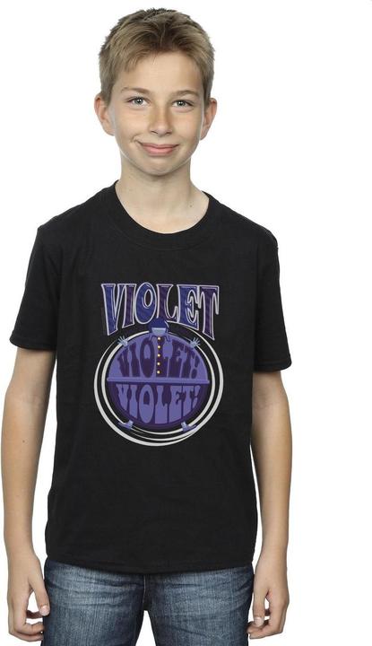 Produktbild Willy Wonka & the Chocolate Factory Violet Turning Violet TShirt Jungen (116)