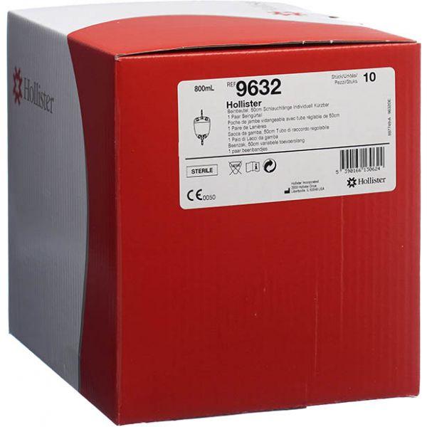 Hollister Incorporated Urin-Beinbeutel (800 ml) Ableitungsschlauch 50 cm steril, 10 Stück
