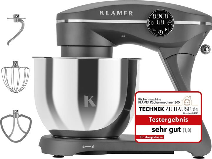 Produktbild KLAMER Küchenmaschine (1800 W)