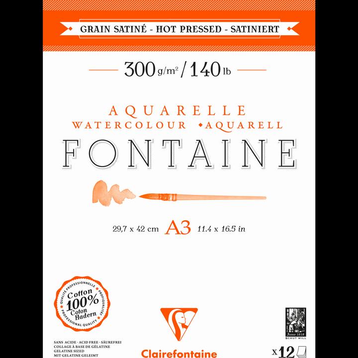 Immagine prodotto Clairefontaine Tampone per acquerello Fontaine (120 x)