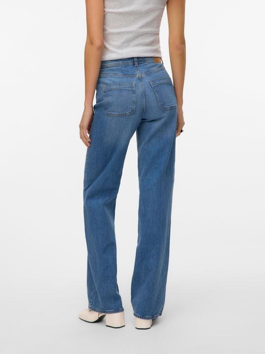 Immagine prodotto Vero Moda VMTESSA Hohe Taille Weiter Beinschnitt Jeans Weit geschnitten (W28/L30)